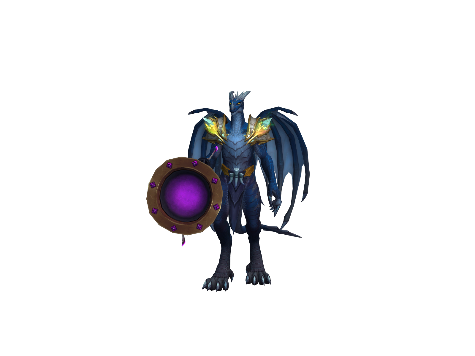 Drackon 3D character render