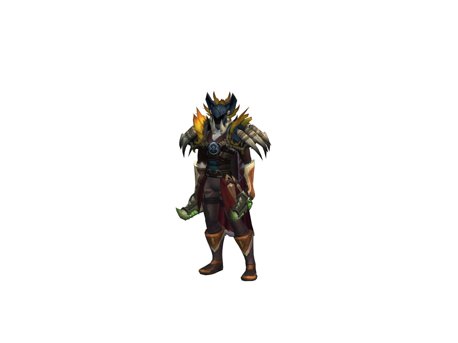 Stèps 3D character render