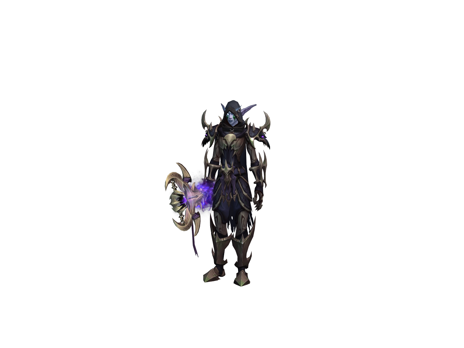 Samavralasia 3D character render
