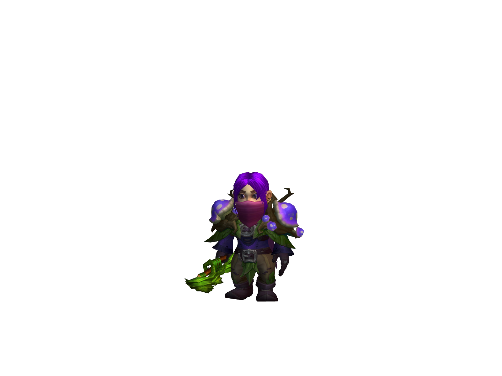 Zuo 3D character render