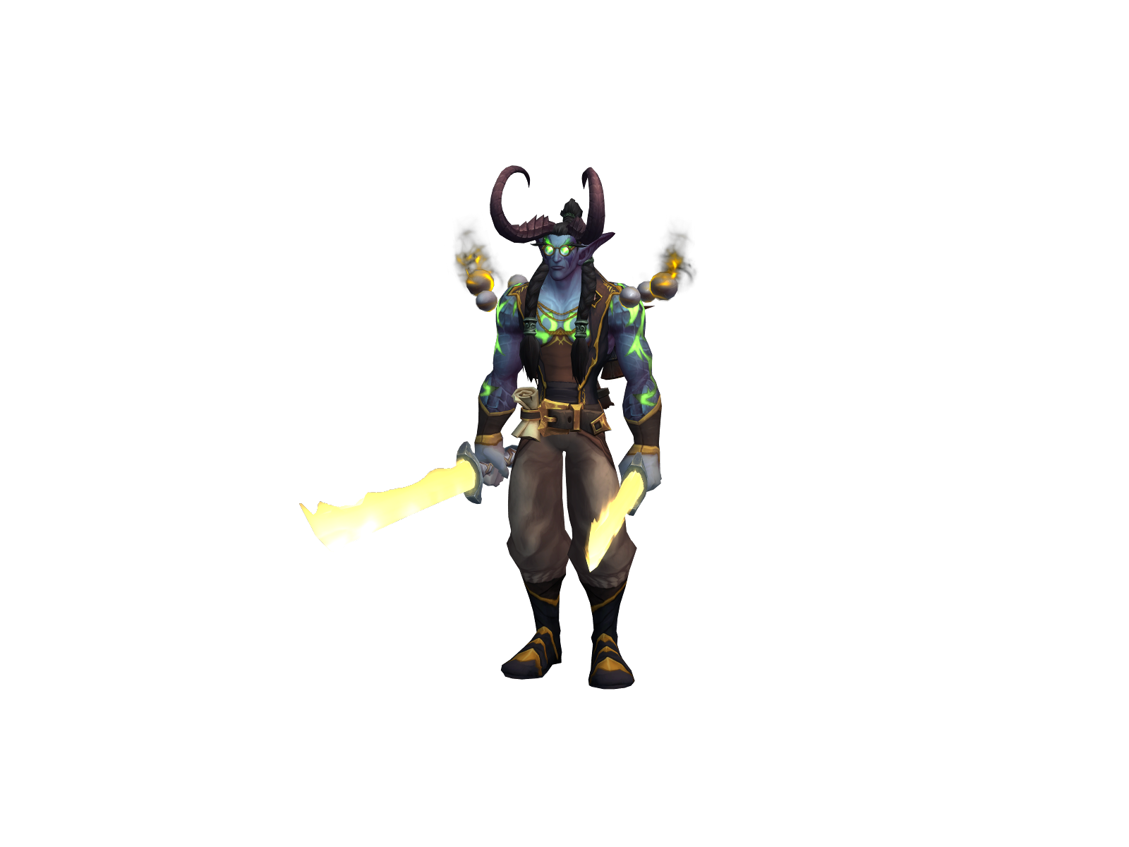 Glaivko 3D character render