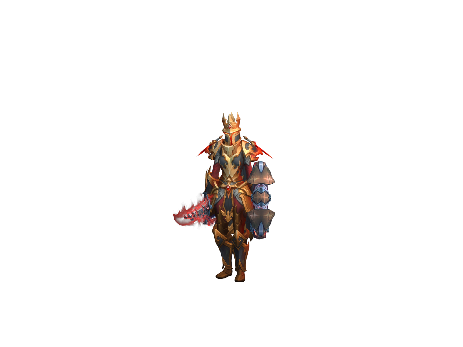 Stronghold 3D character render