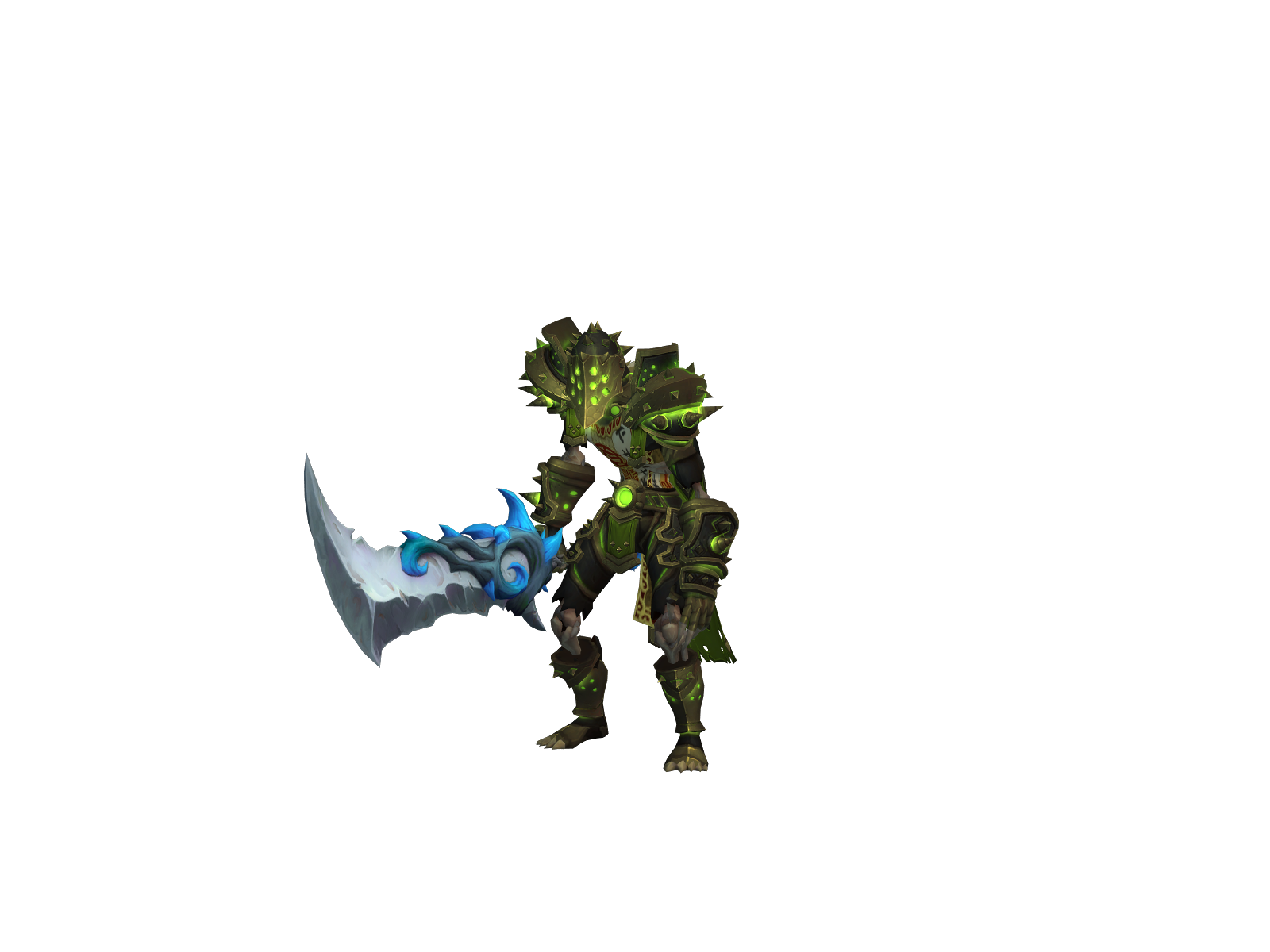 Obz 3D character render