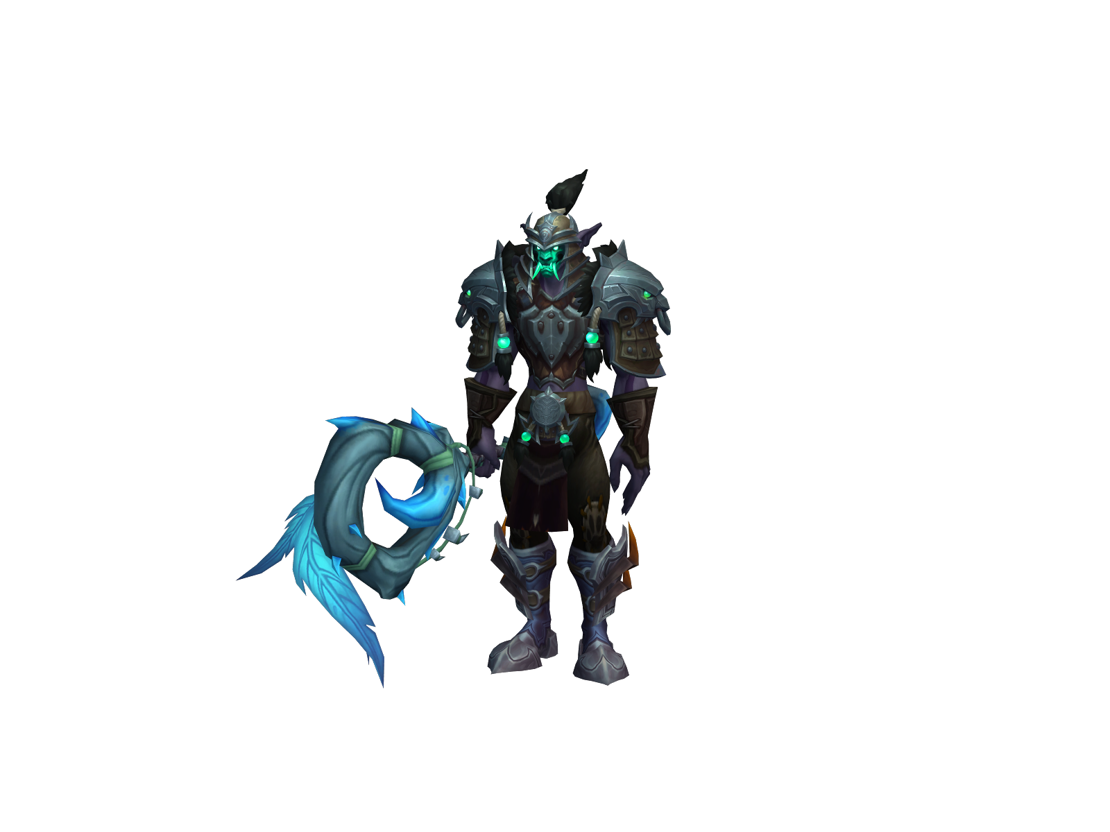 Miyogi 3D character render