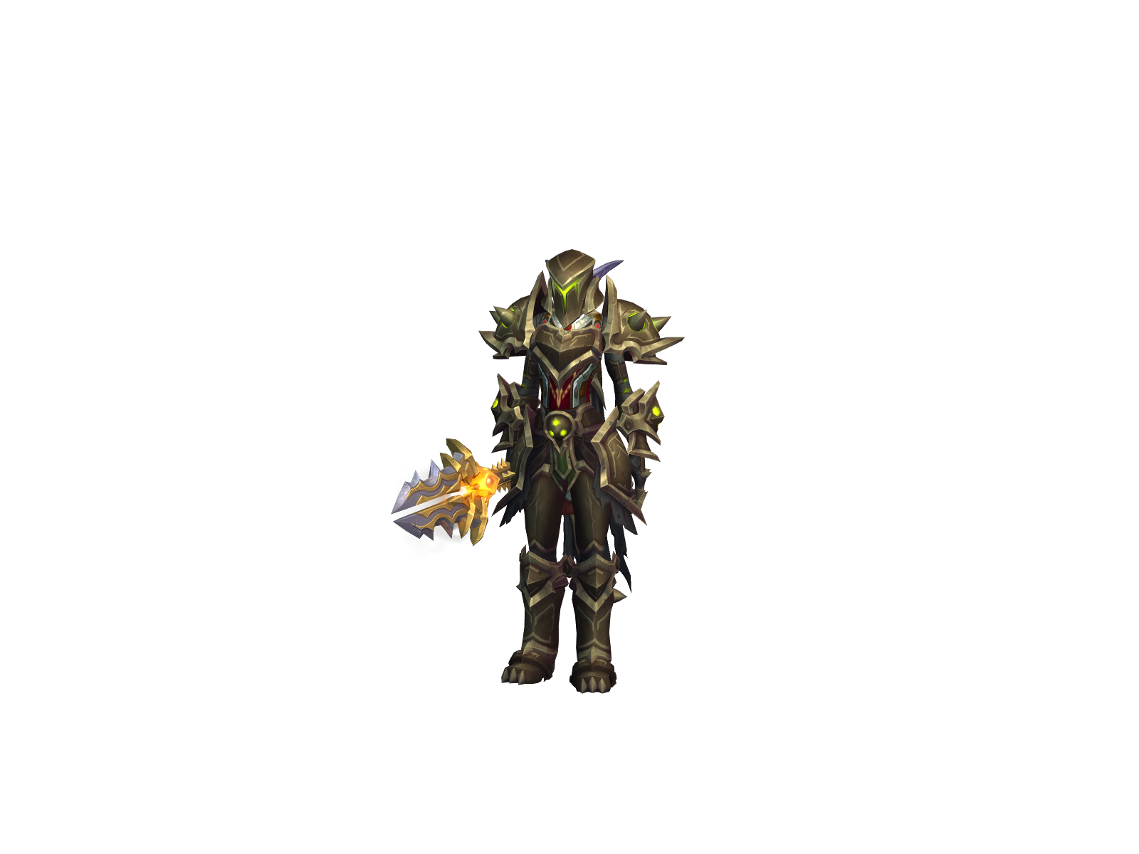 Maladath 3D character render