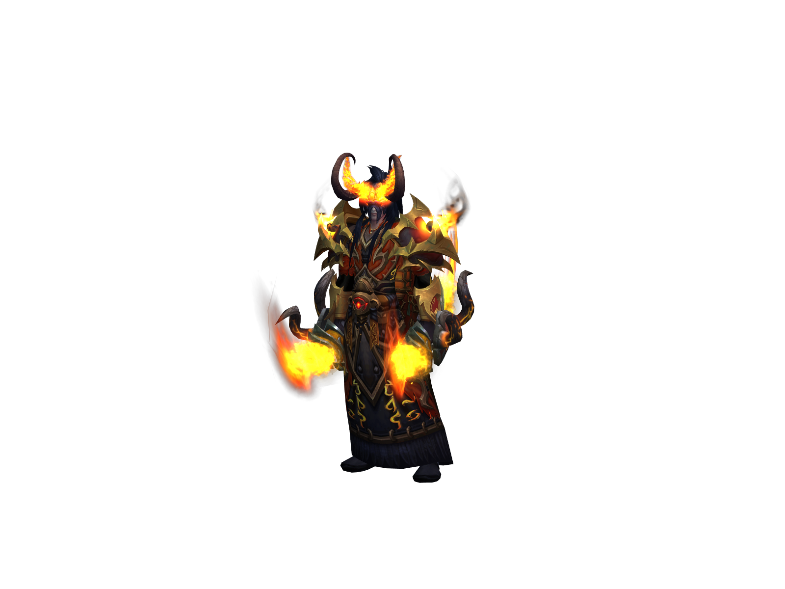 Miraak 3D character render