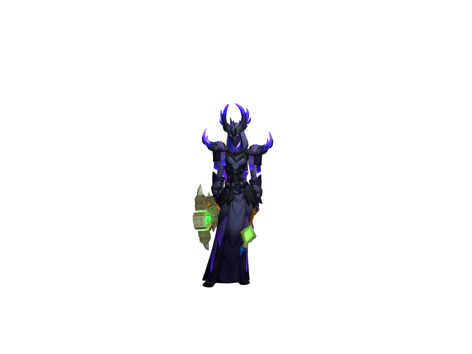 Frostshadow 3D character render