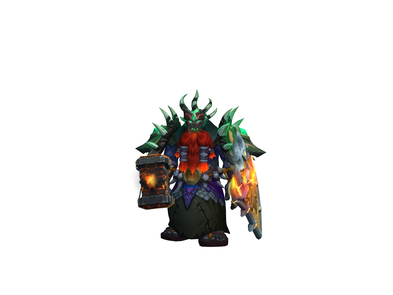 Arg 3D character render