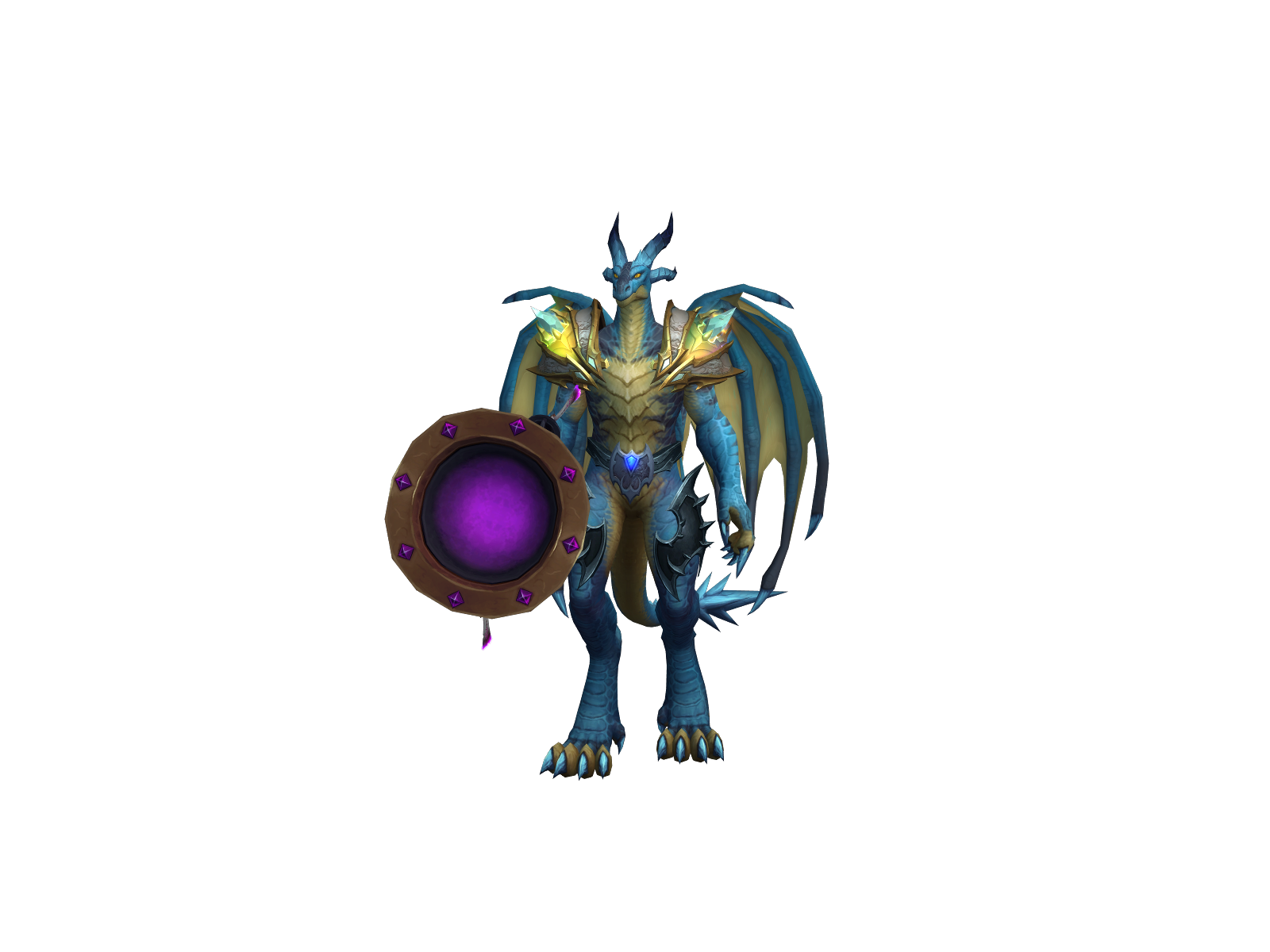Dravie 3D character render