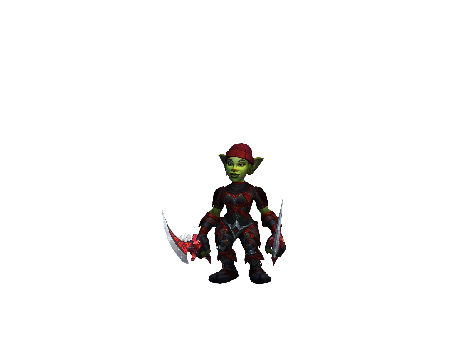 Blaidko 3D character render