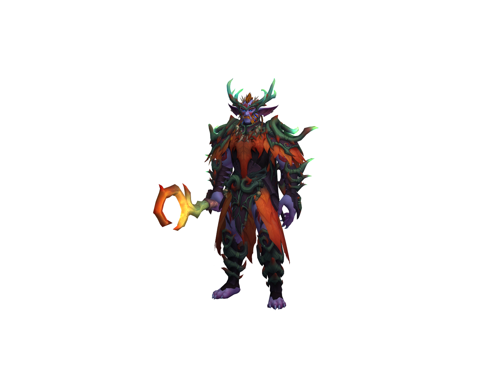 Aurawood 3D character render