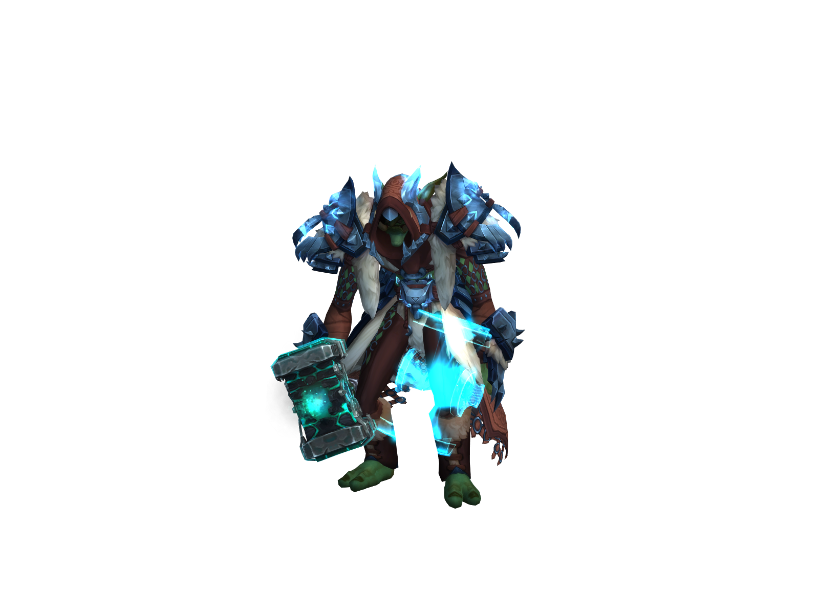 Mysticmack 3D character render