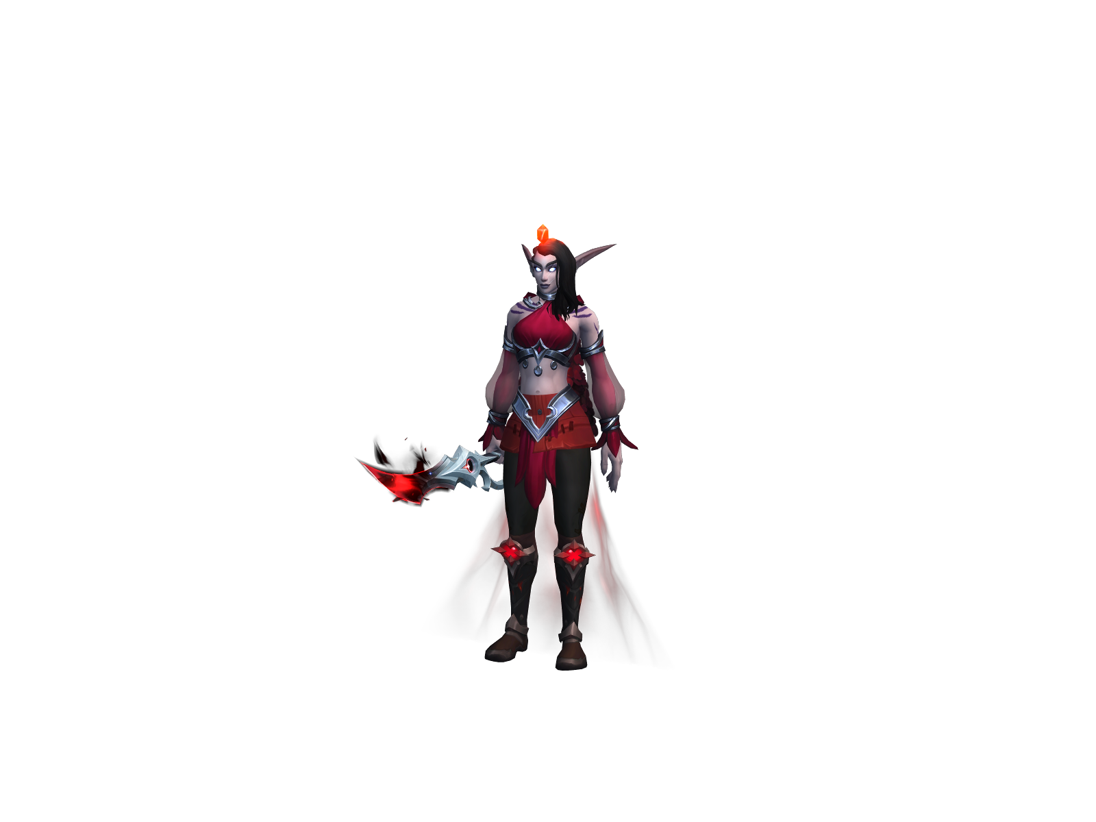 Dys 3D character render