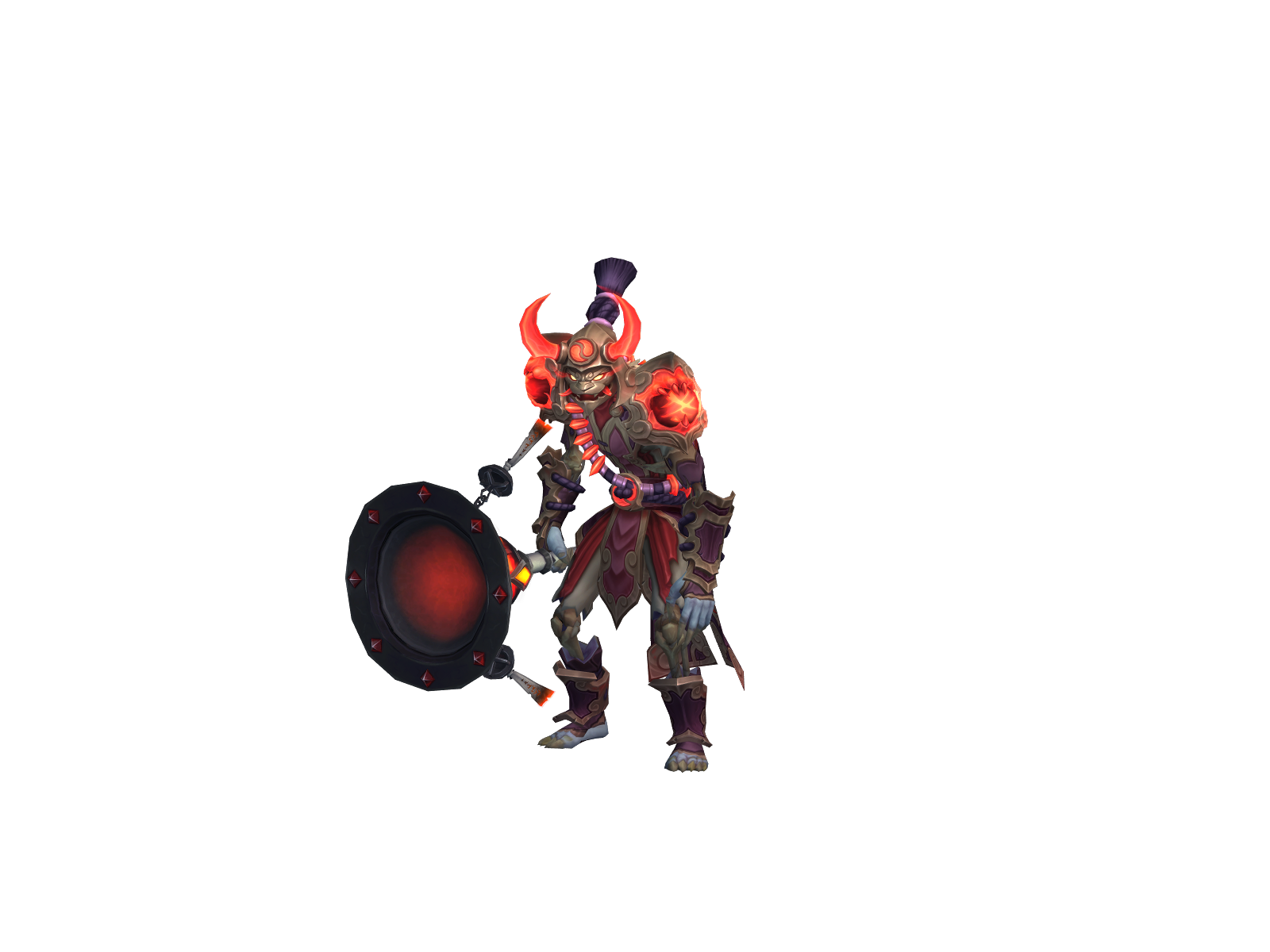 Redeadicated 3D character render