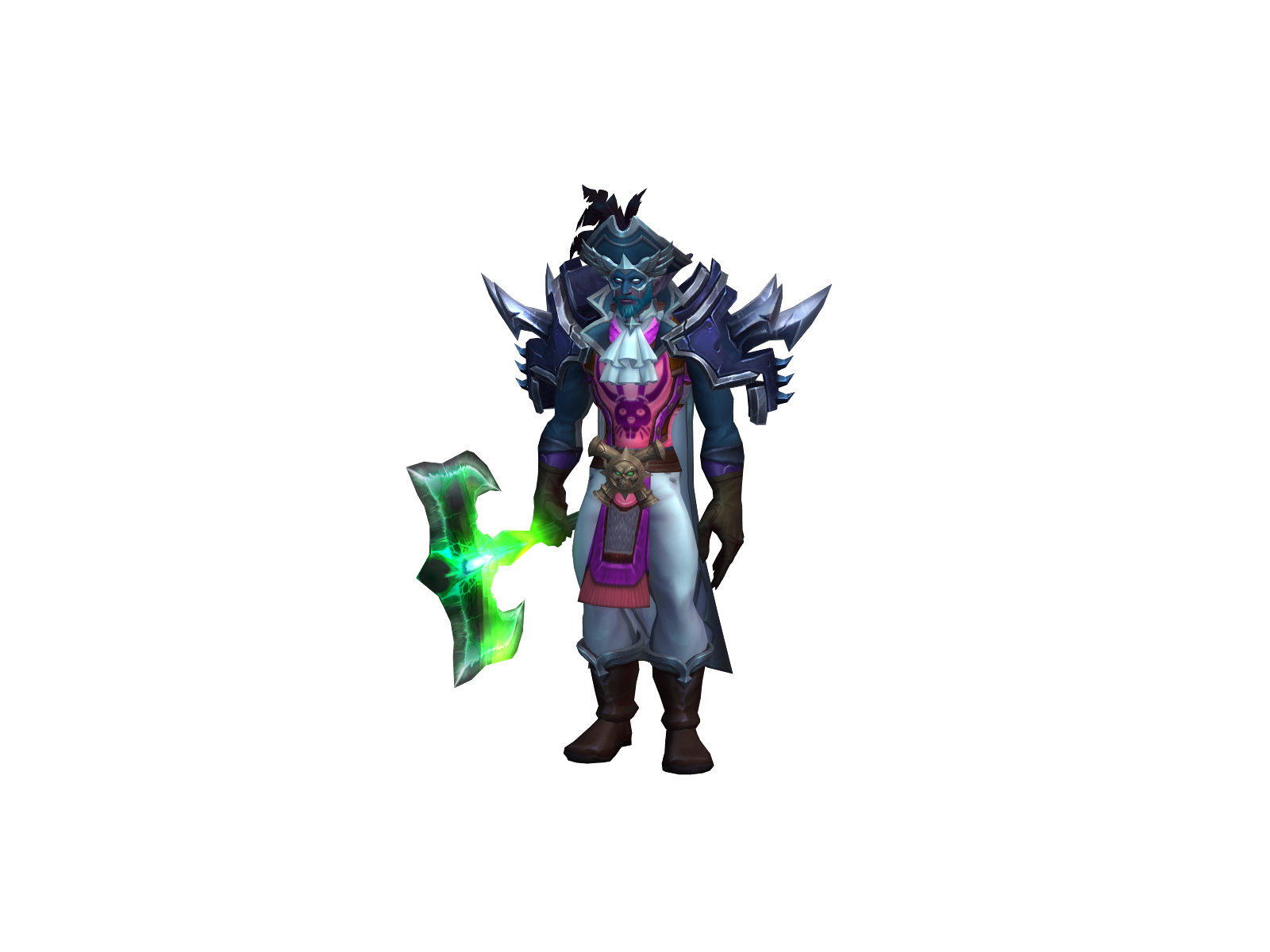 Mcquad 3D character render