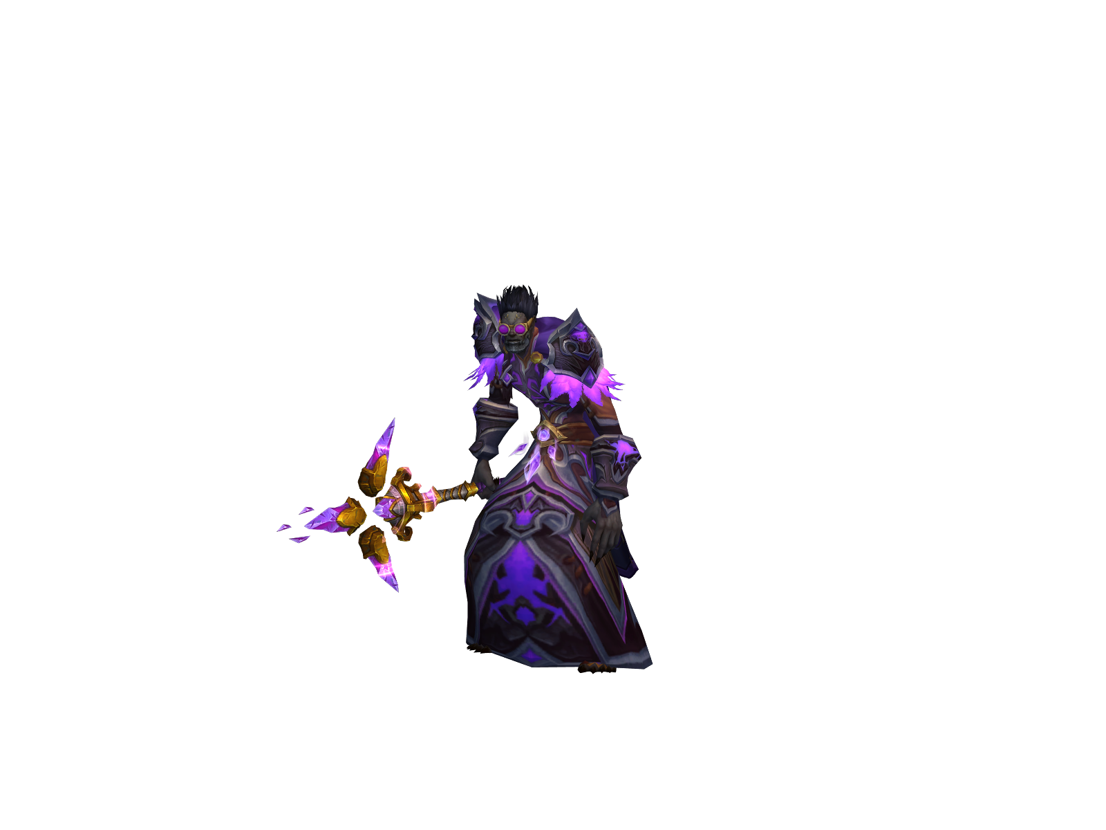 Över 3D character render