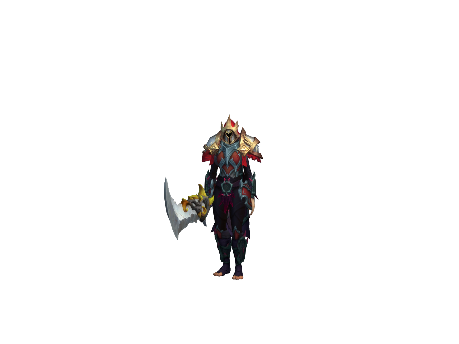 Kyshae 3D character render