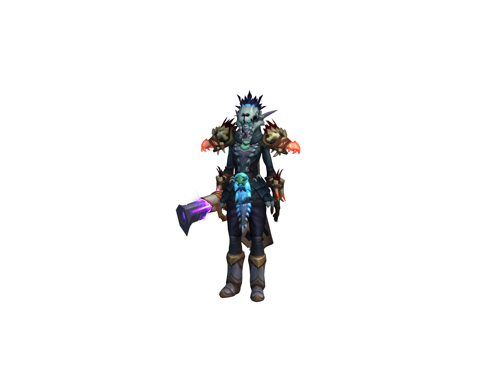 Caprile 3D character render