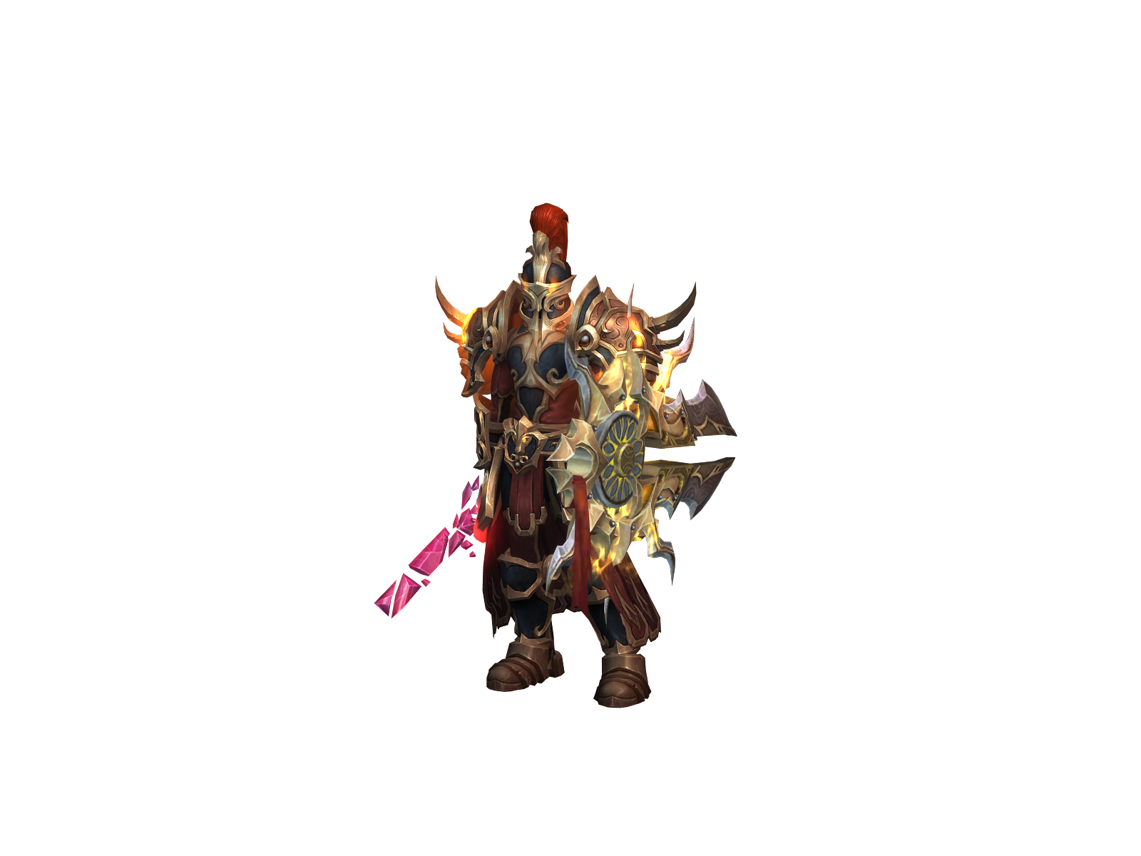 Ahealadin 3D character render