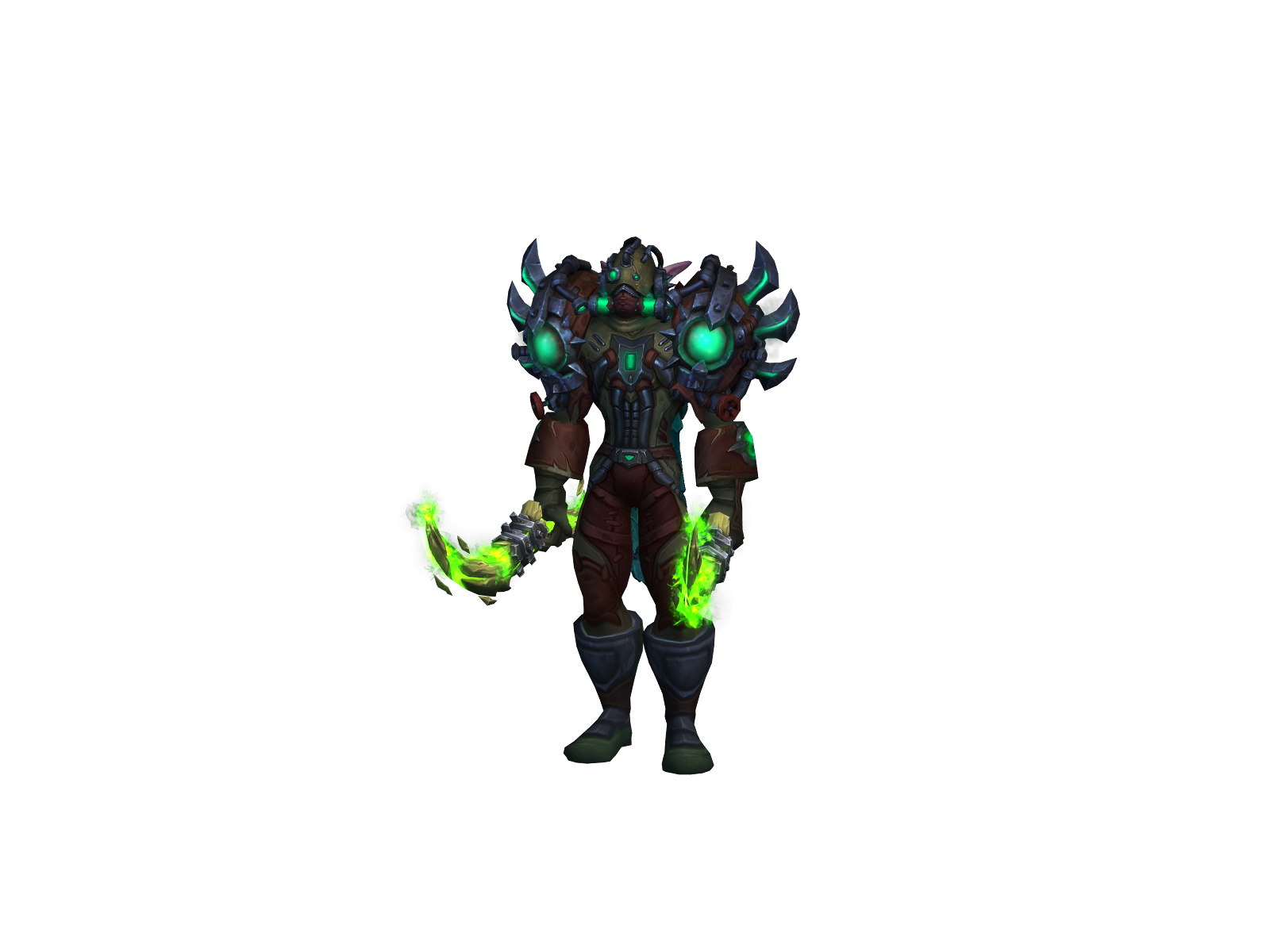 Rysan 3D character render