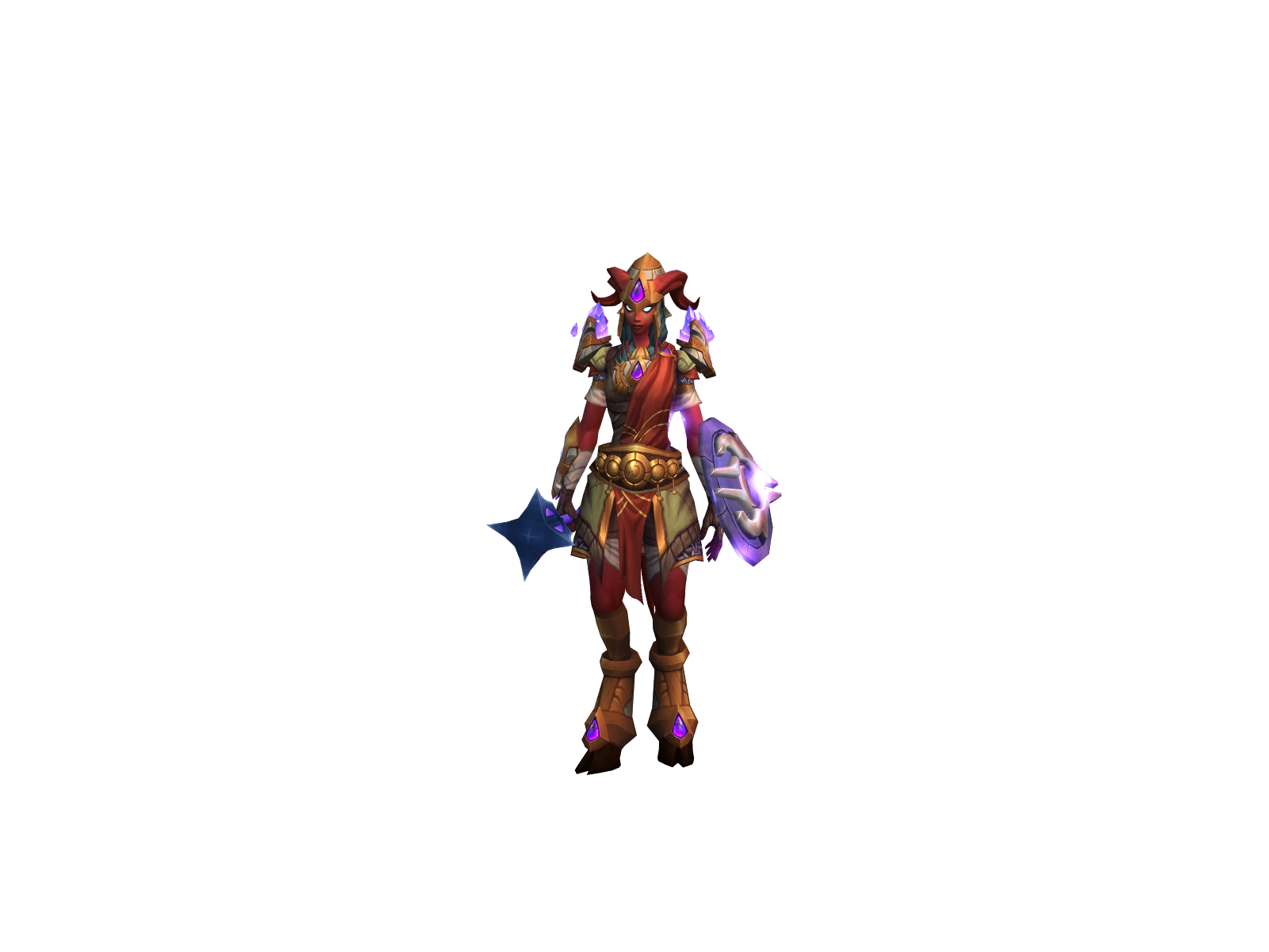Shakkira 3D character render