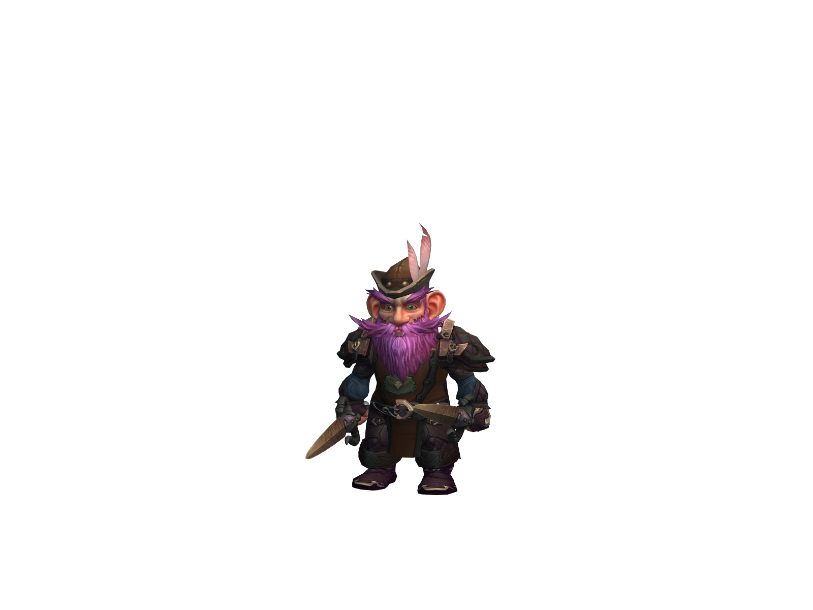 Ferret 3D character render