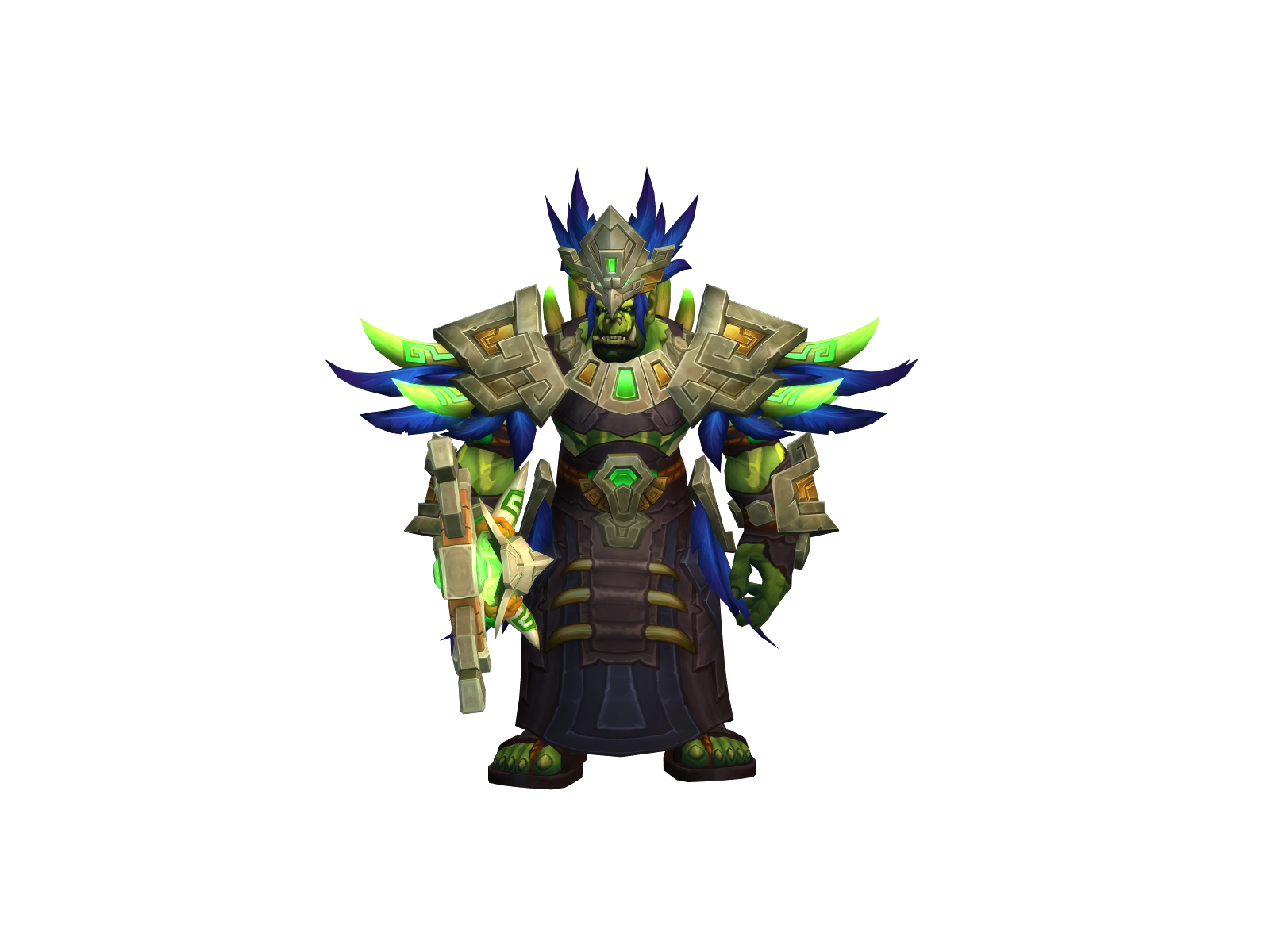 Nerdzull 3D character render