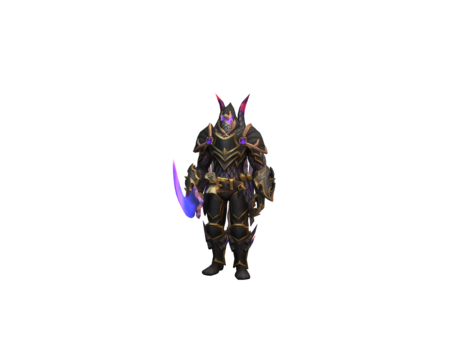 Brandeath 3D character render