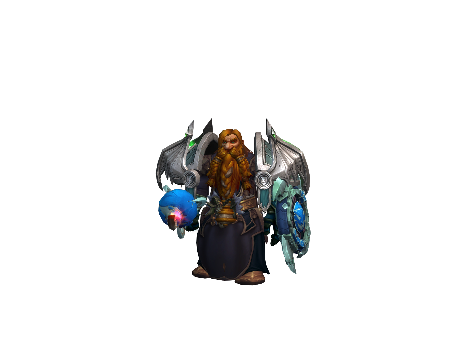Leofric 3D character render