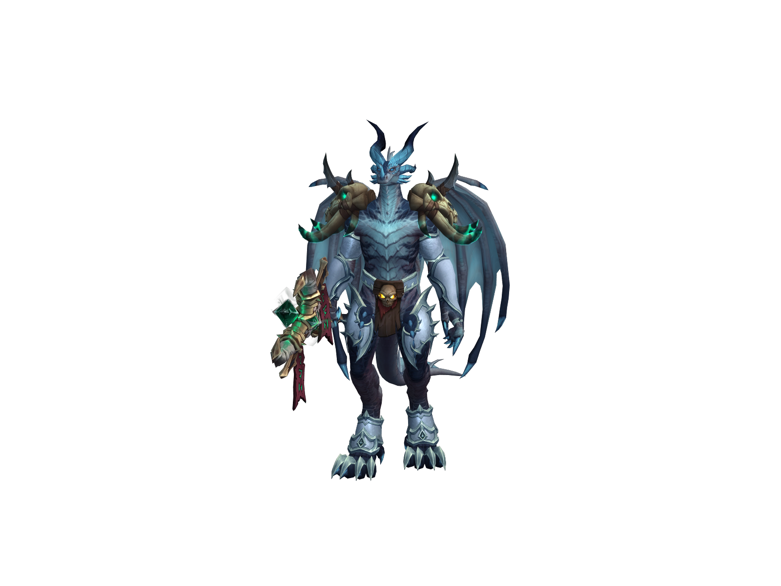 Ledjr 3D character render