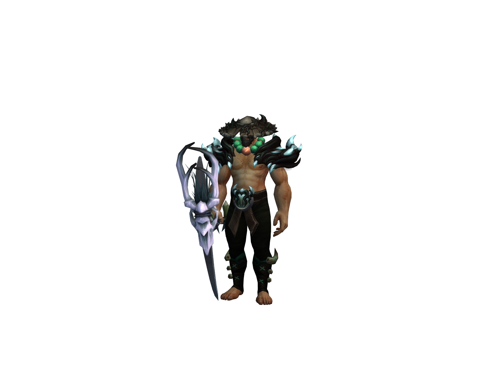 Smonk 3D character render
