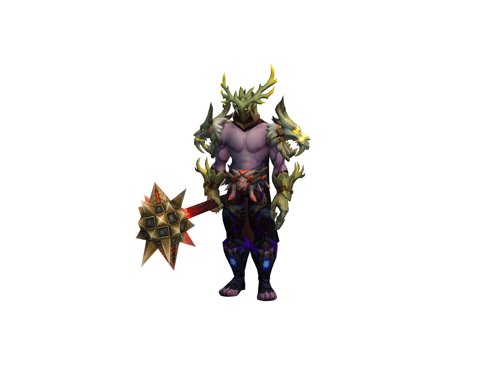 Ternock 3D character render