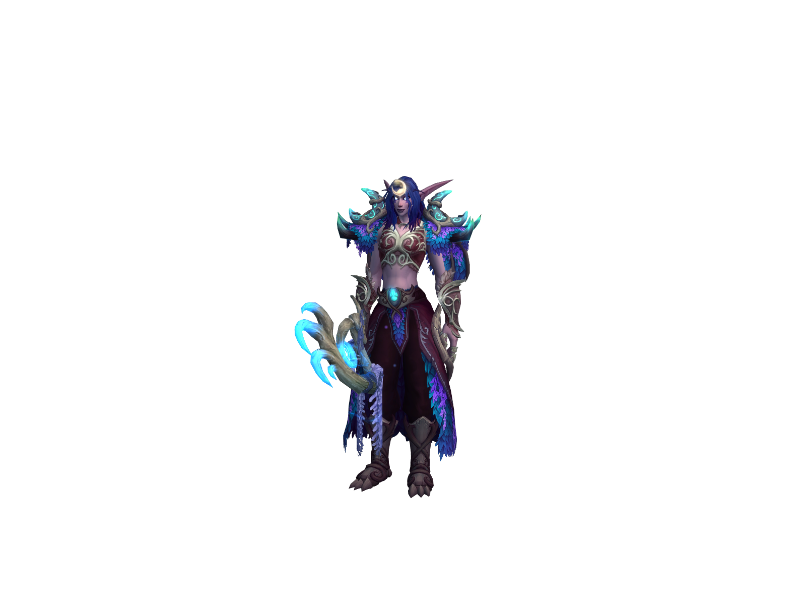 Sulwen 3D character render