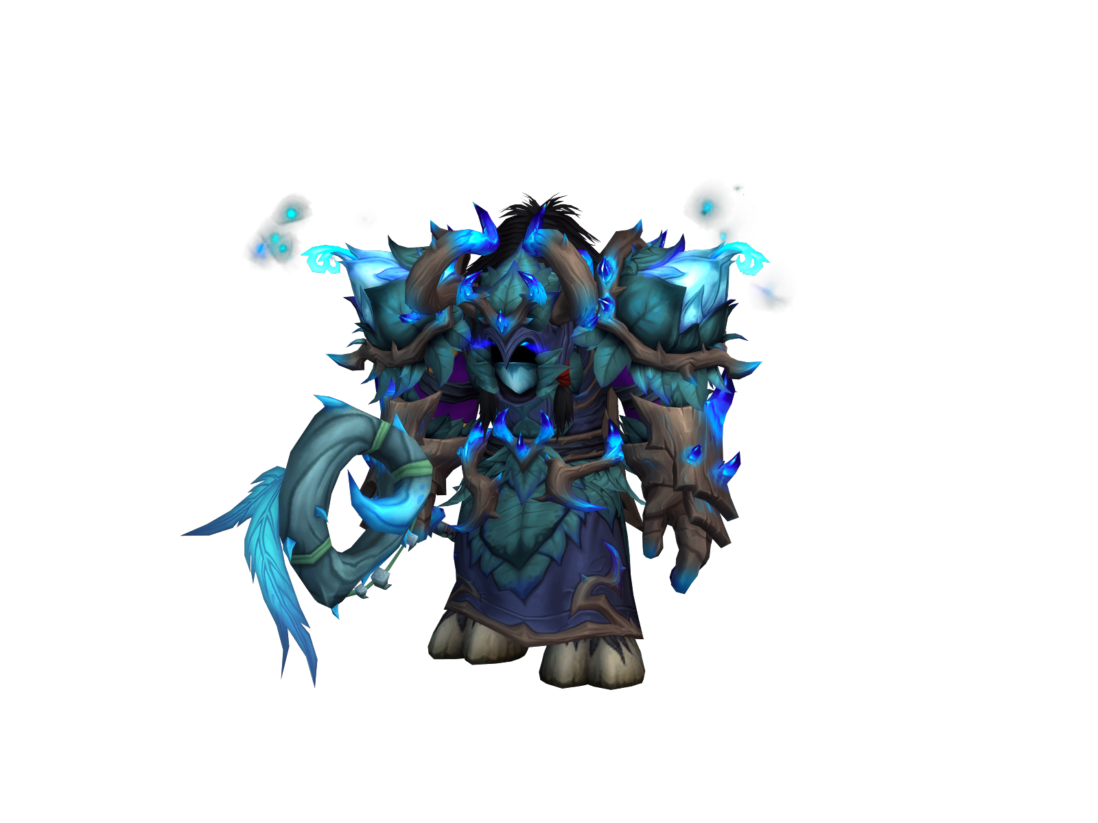 Bearskin 3D character render
