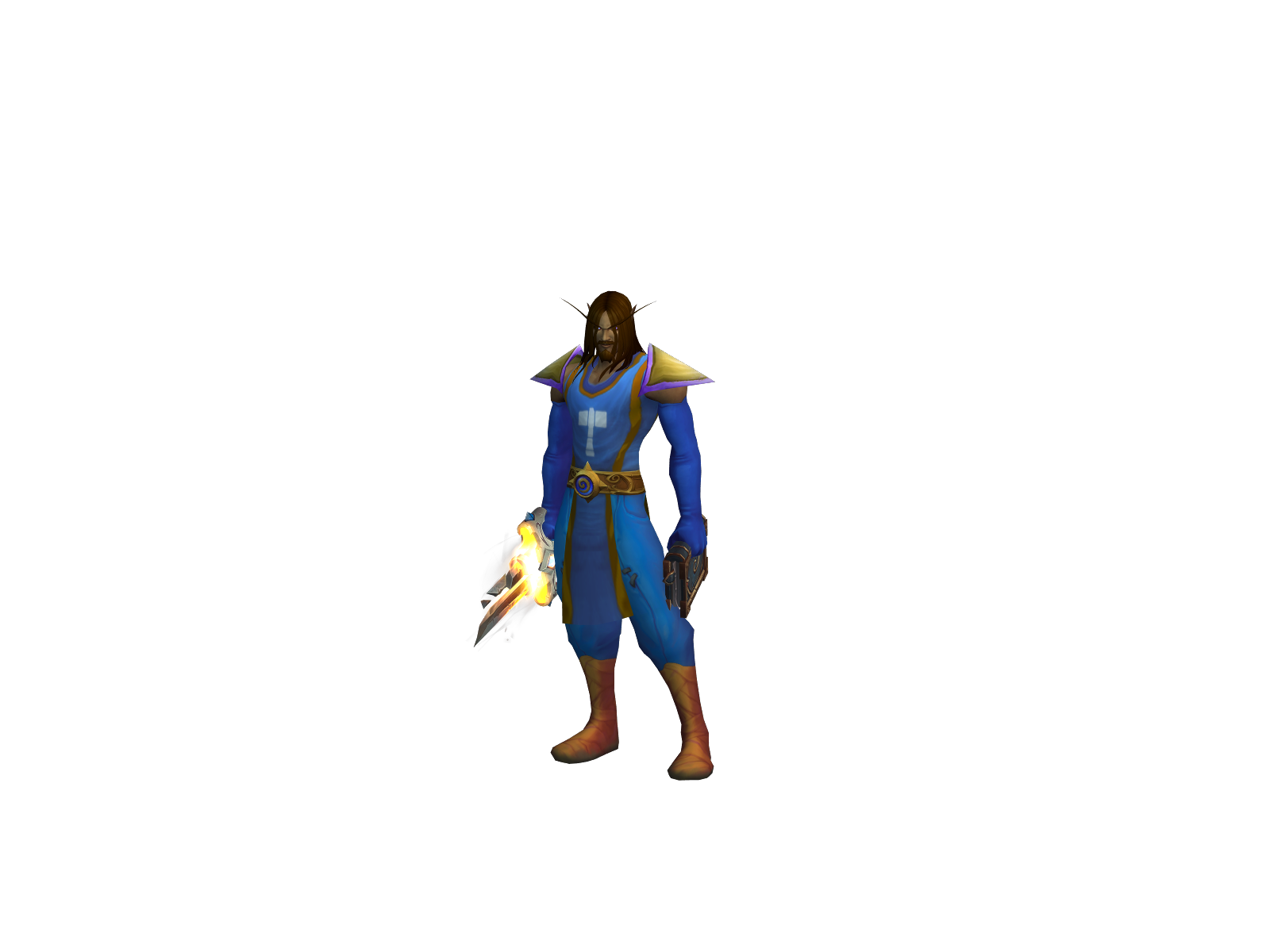 Gazagenocide 3D character render