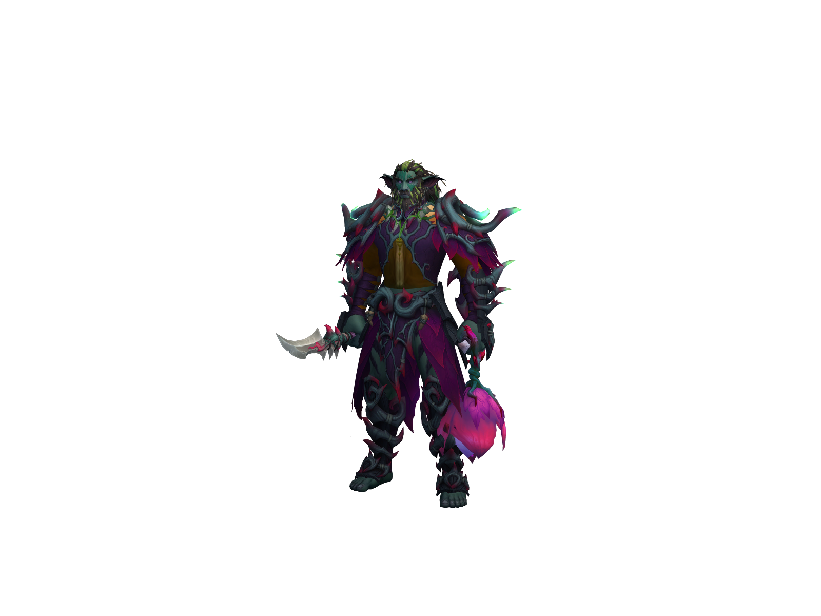 Spore 3D character render