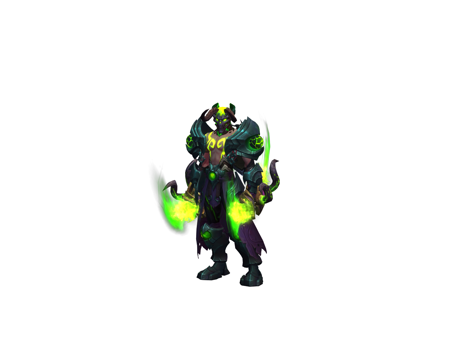 Malicioun 3D character render