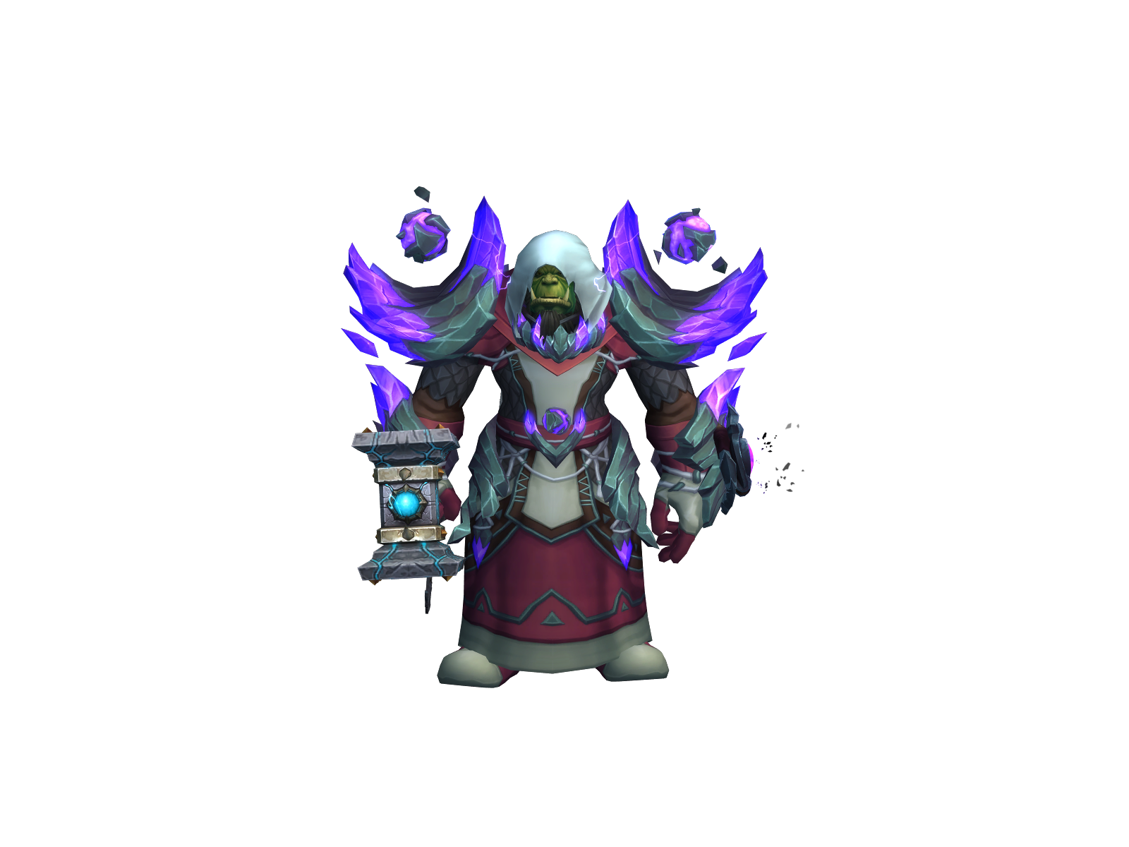 Hexorcism 3D character render