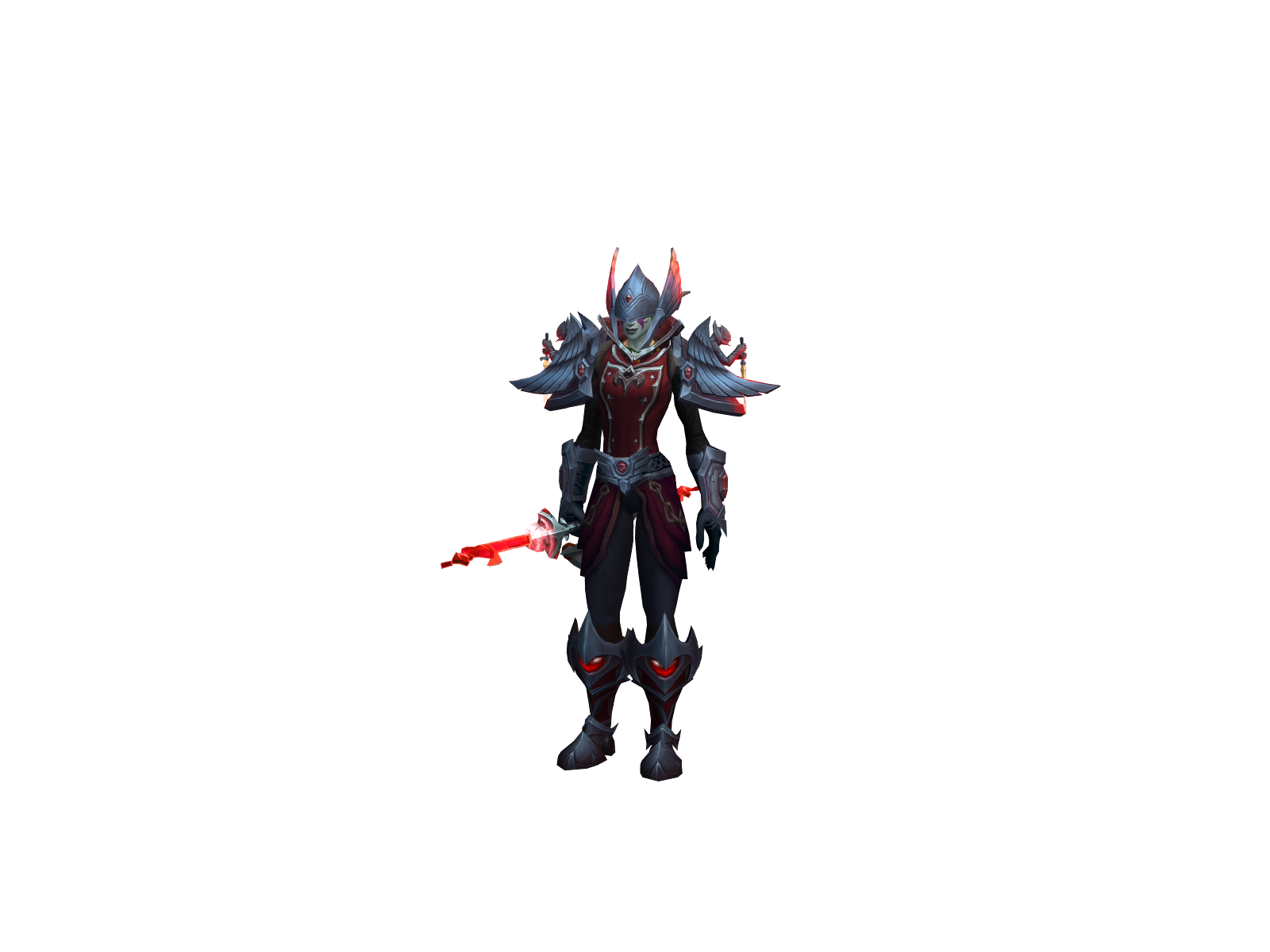 Cerridwin 3D character render