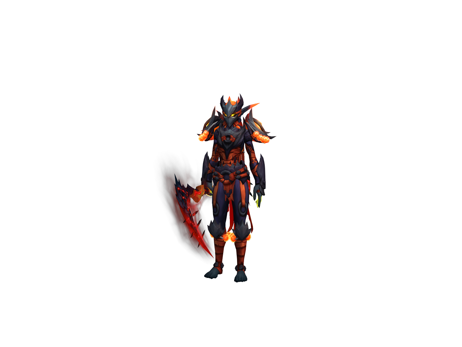 Sgows 3D character render