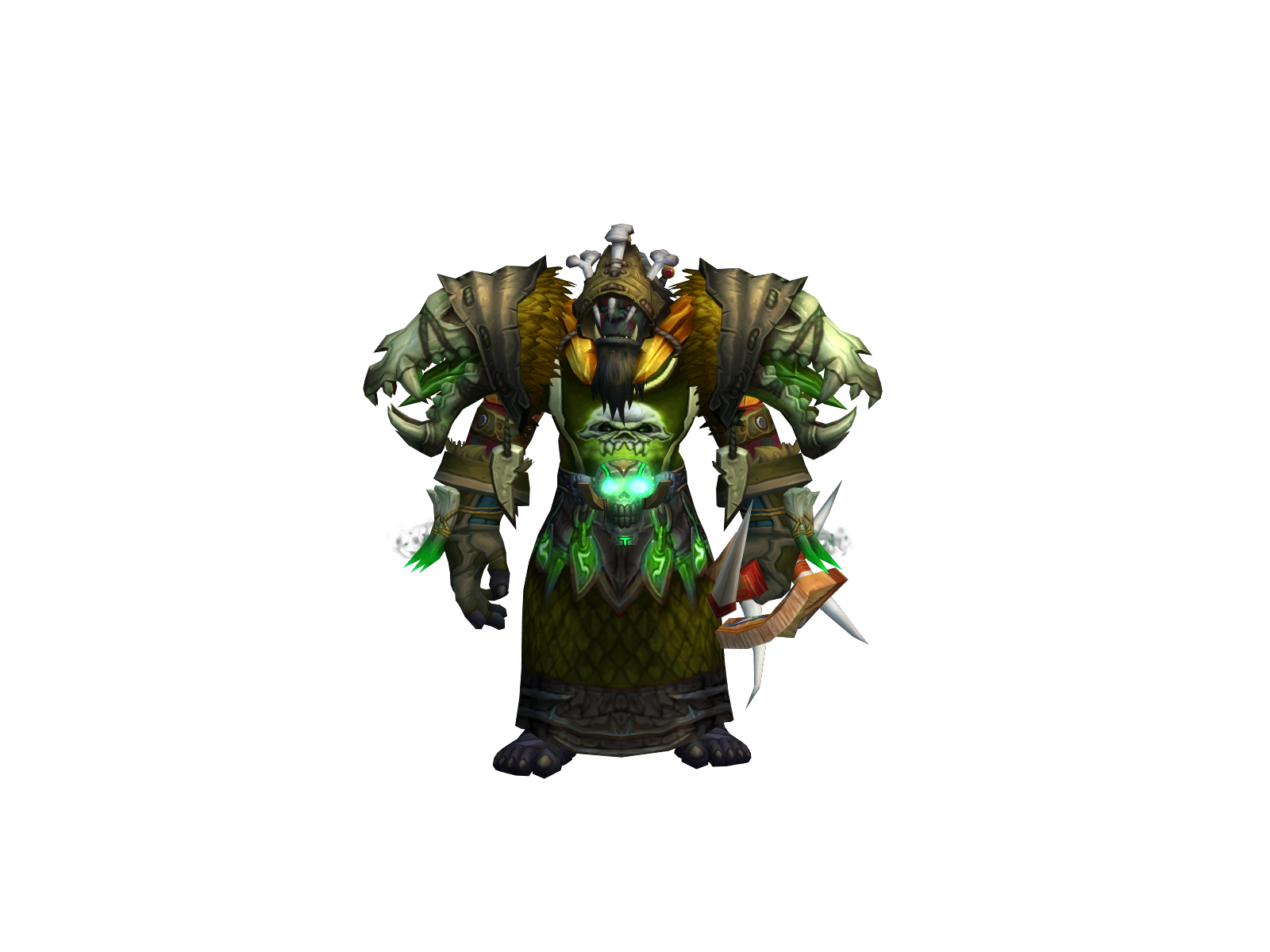 Hulkslayer 3D character render
