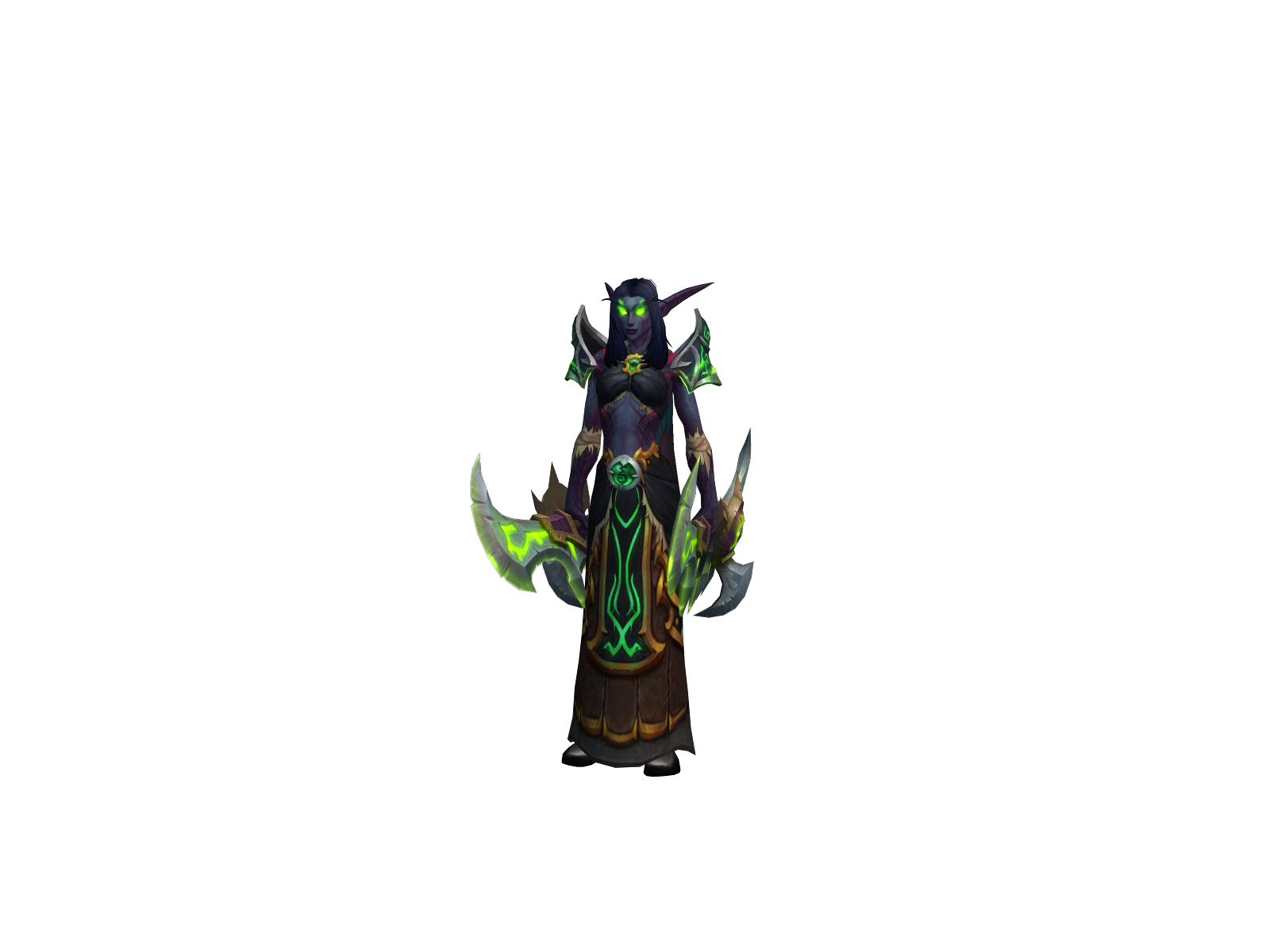 Evergarden 3D character render