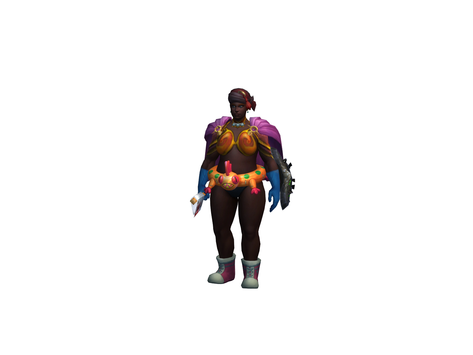Efat 3D character render