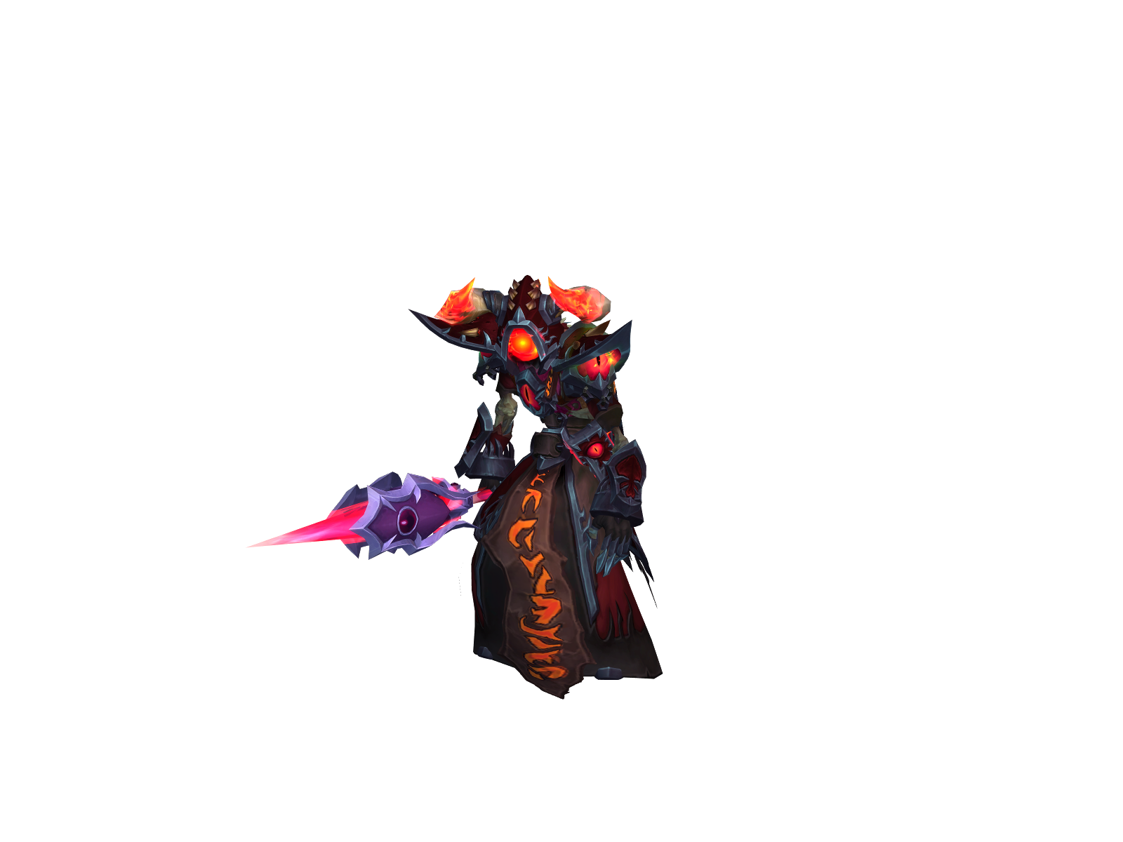 Plaugewalker 3D character render