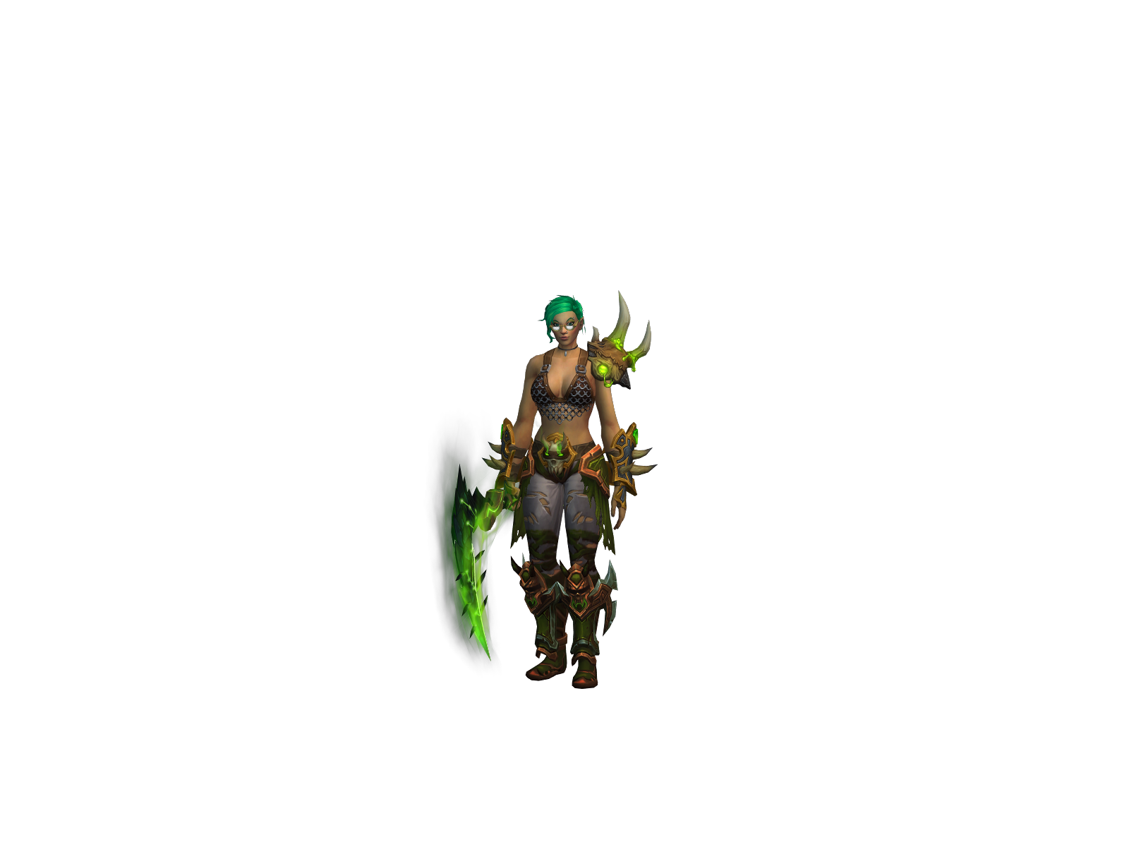 Mystical 3D character render