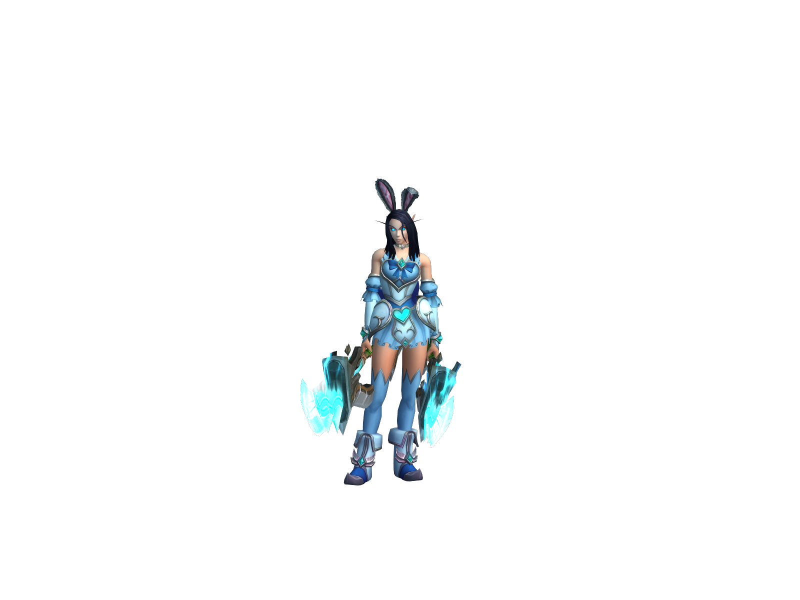 Aprilx 3D character render