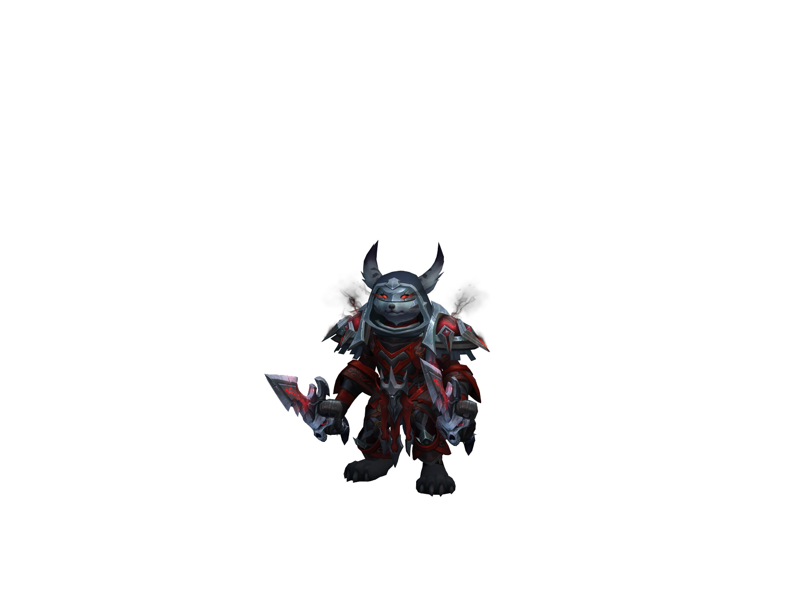 Eerie 3D character render