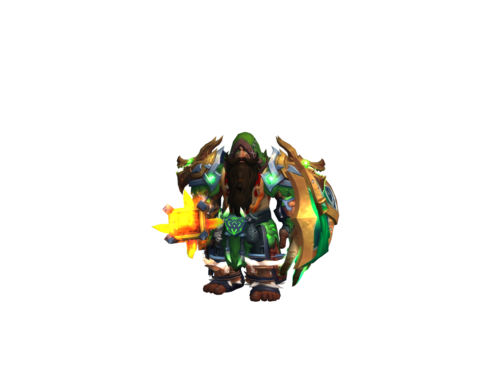 Blyskawicá 3D character render