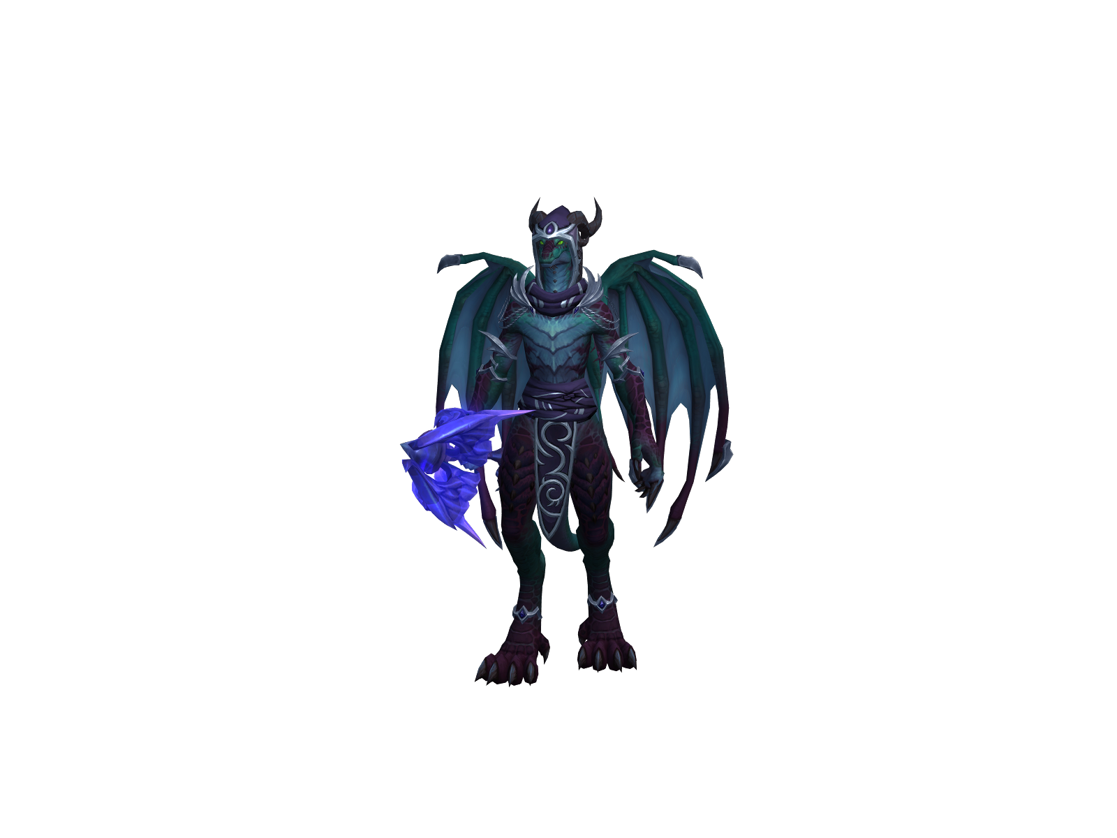 Whoarlock 3D character render