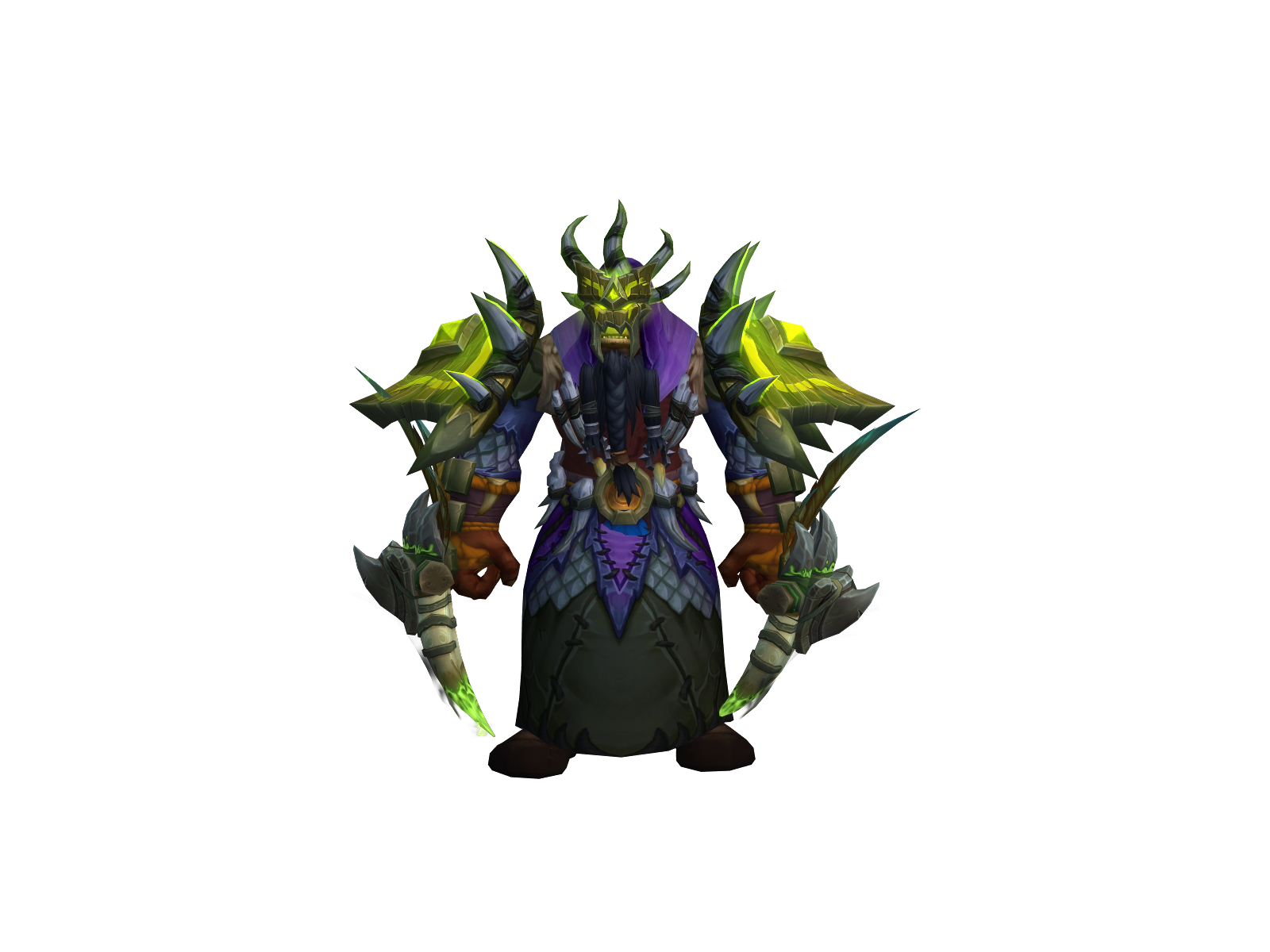 Traore 3D character render